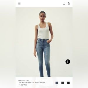 Zara skinny jeans